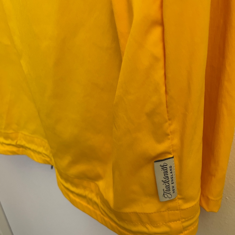 Tracksmith Yellow Lightweight Jacket Original Vin… - image 6